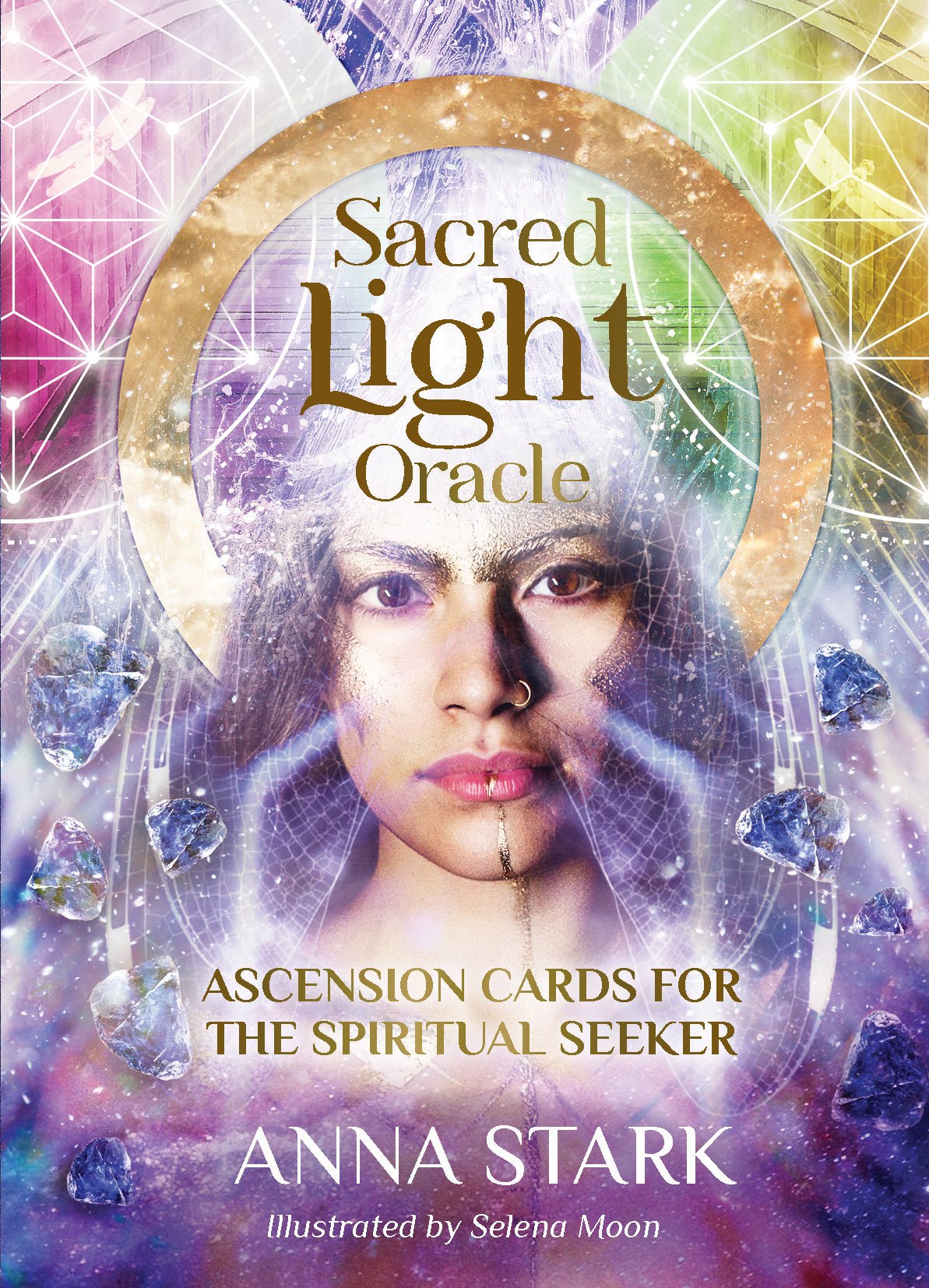 Sacred Light Oracle box with celestial woman by Anna Stark — Eternal Spirit