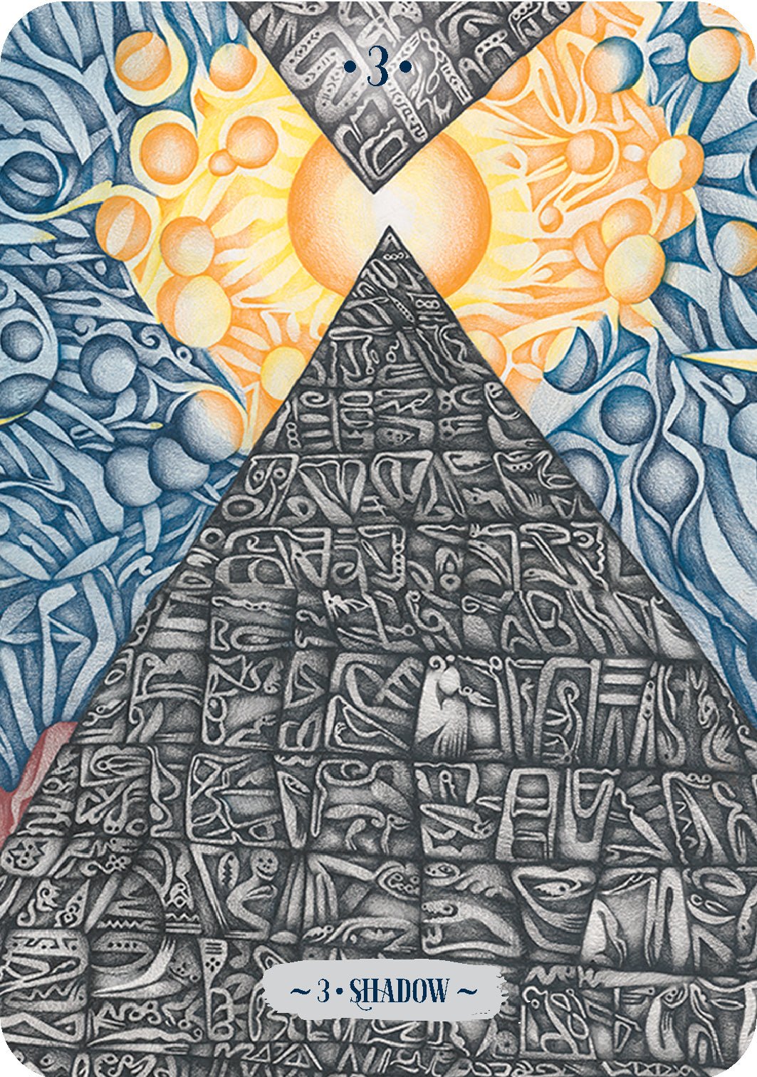 Paradise Found Oracle card presenting the deck's visionary illustrations — Eternal Spirit
