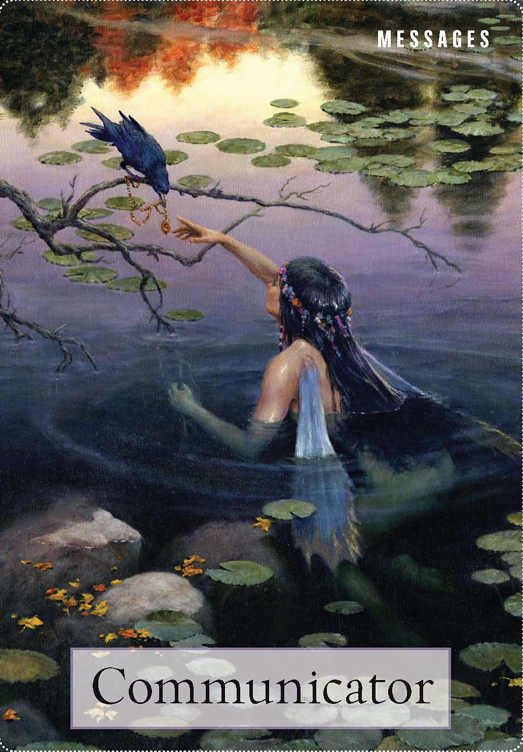 Messages from the Ancestors Oracle card showing the deck's detailed artistic vision — Eternal Spirit