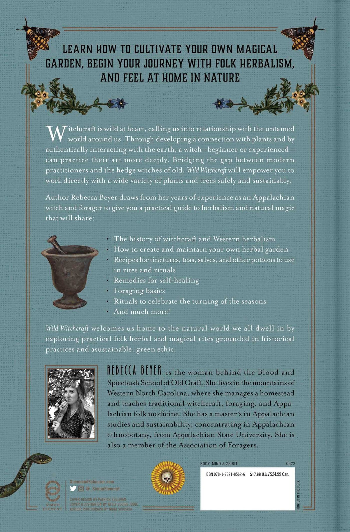 back cover of Wild Witchcraft — Eternal Spirit