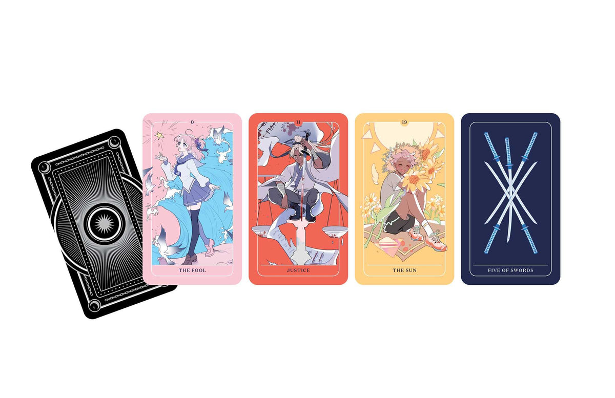 Anime Tarot card showcasing the deck's evocative imagery — Eternal Spirit