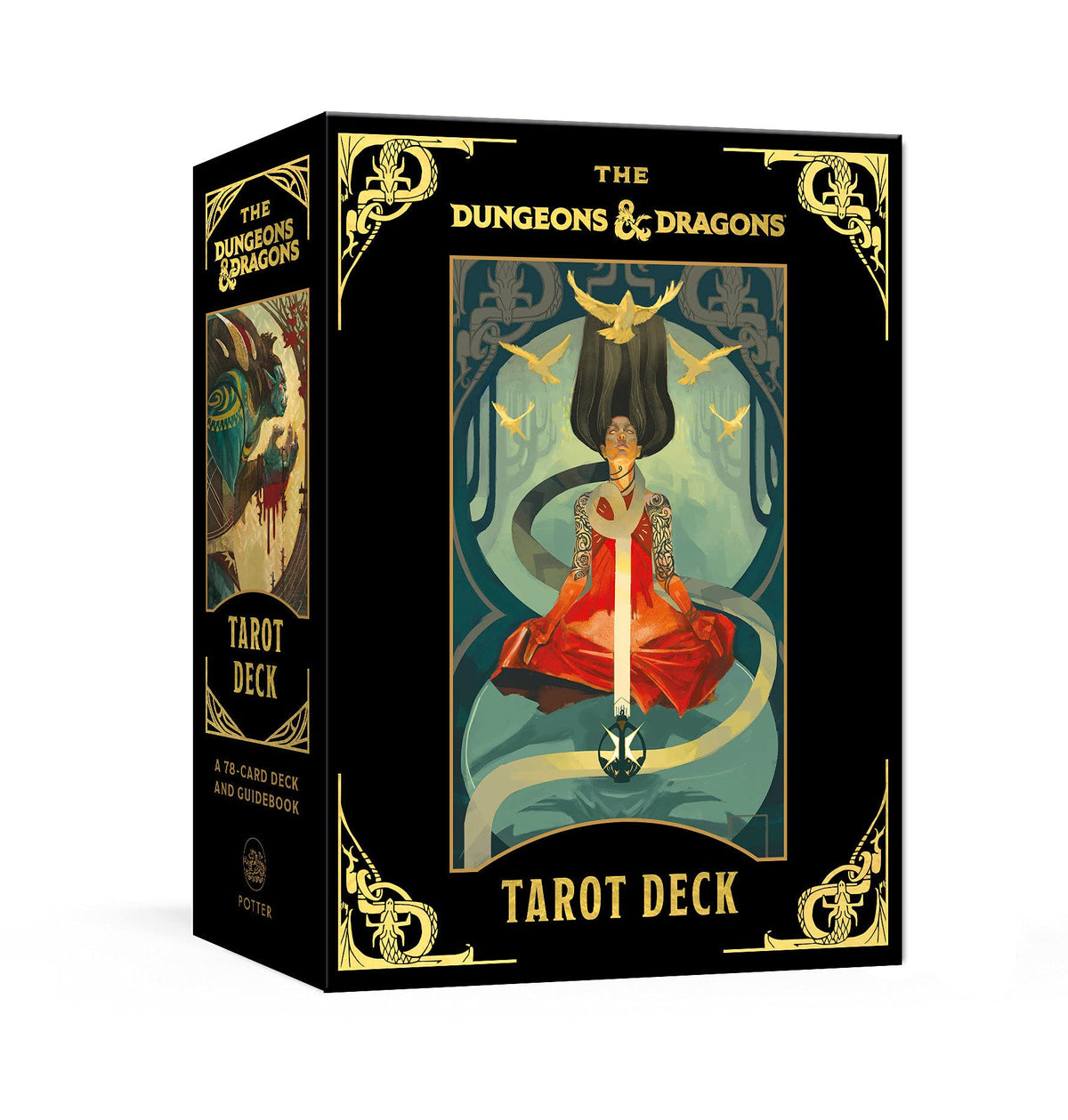 Box cover of The Dungeons and Dragons Tarot tarot card deck — Eternal Spirit