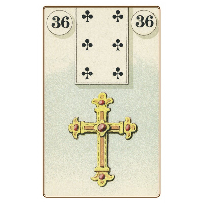 Lenormand Oracle card featuring the deck's enchanting card art — Eternal Spirit