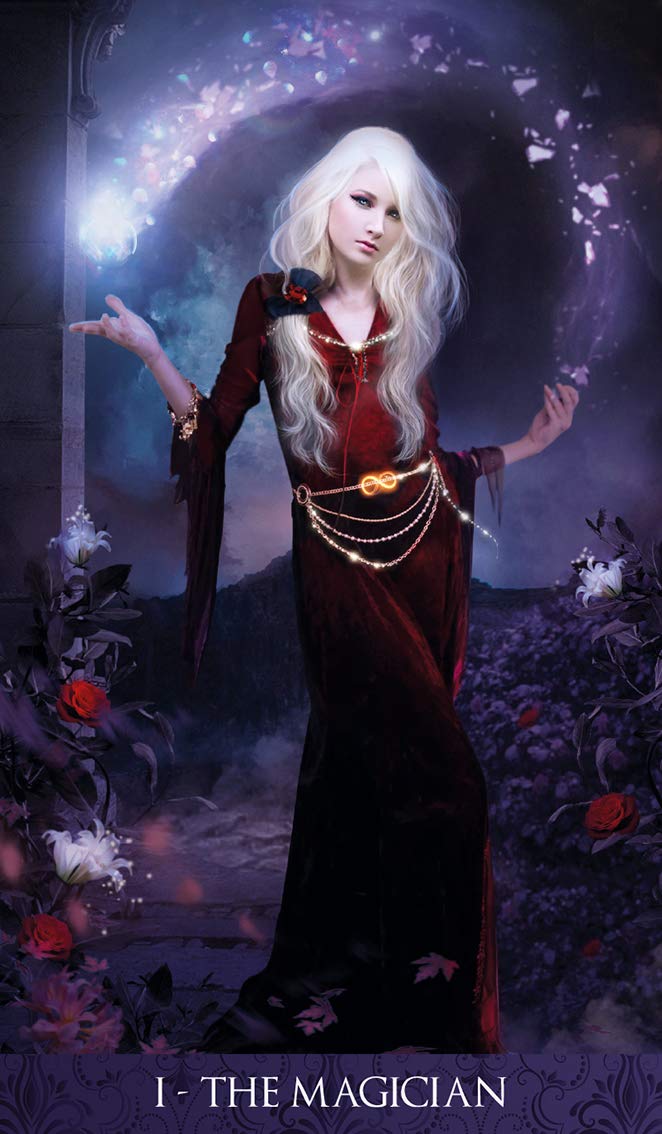 Tarot De La Nuit card featuring the deck's enchanting card art — Eternal Spirit
