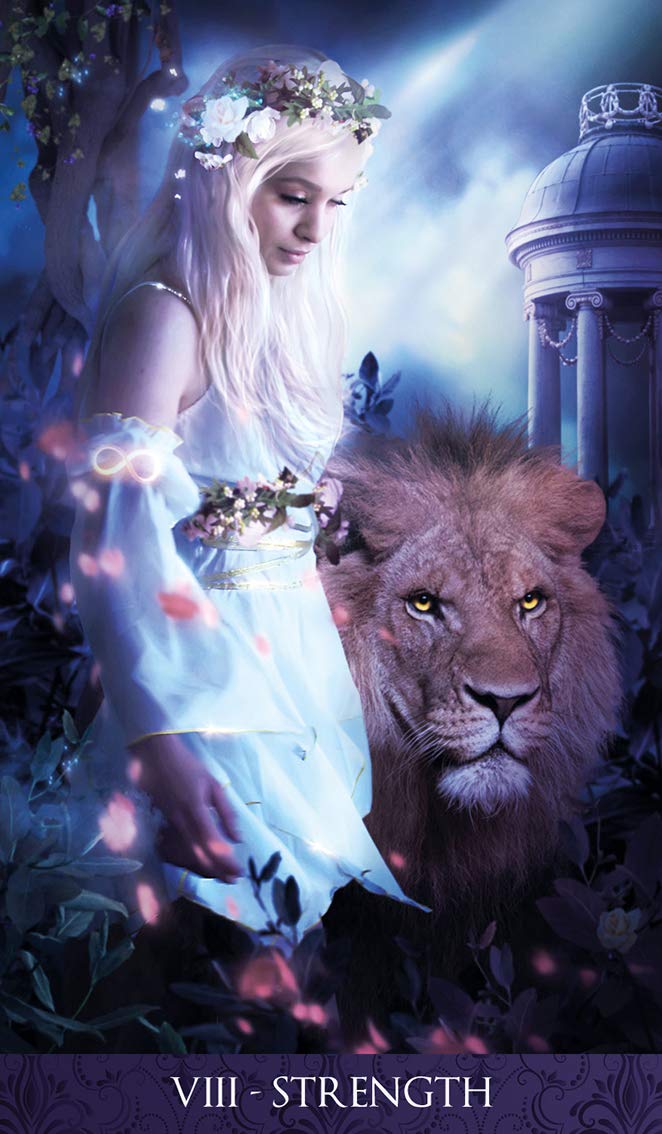 Tarot De La Nuit card exploring the deck's contemplative imagery — Eternal Spirit
