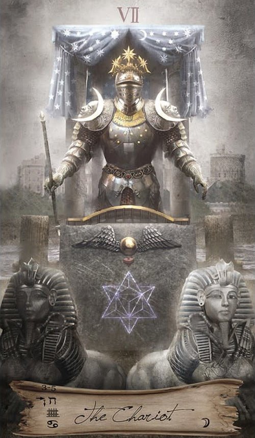 Heaven & Earth Tarot Set card presenting the deck's visionary illustrations — Eternal Spirit