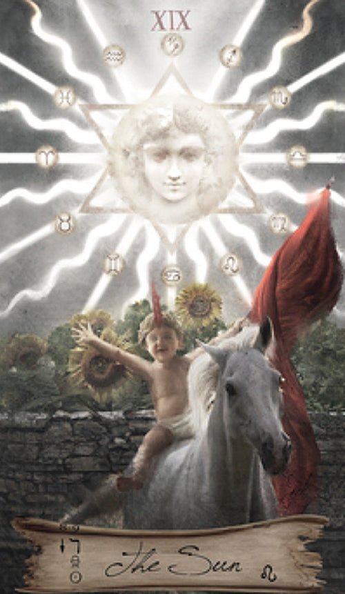 Heaven & Earth Tarot Set card capturing the deck's intuitive artistry — Eternal Spirit