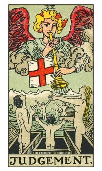 Tarot Original 1909 card demonstrating the deck's inspired artistry — Eternal Spirit