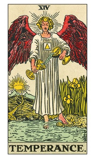 Tarot Original 1909 card exhibiting the deck's transformative card art — Eternal Spirit