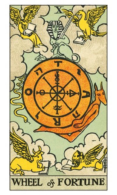 Tarot Original 1909 card celebrating the deck's unique visual language — Eternal Spirit