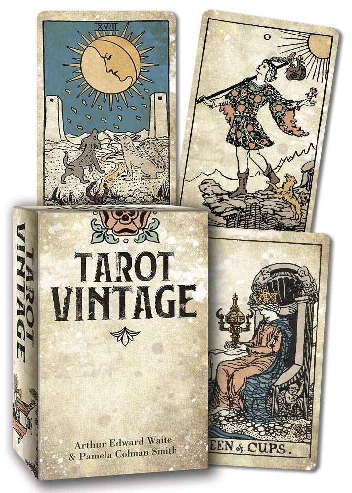 Sample card from the Tarot Vintage tarot deck — Eternal Spirit