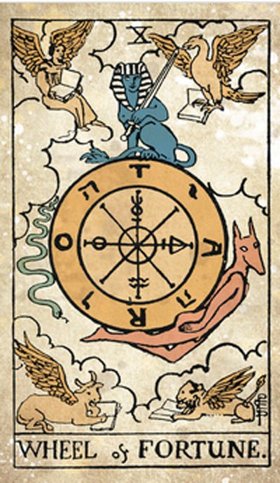 Tarot Vintage card illuminating the deck's rich colour palette — Eternal Spirit