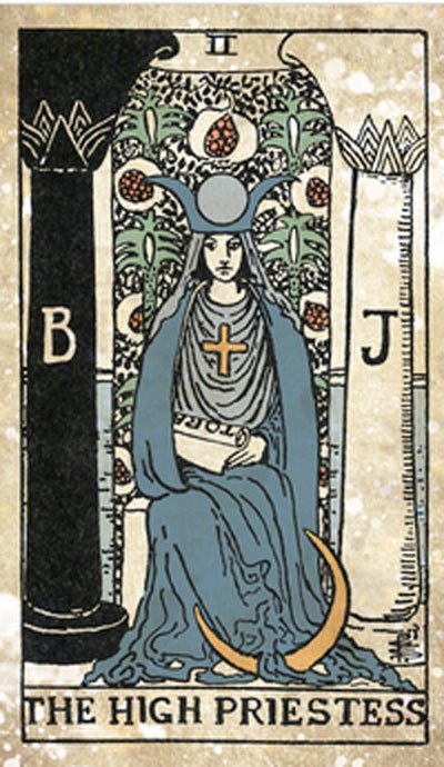 Tarot Vintage card presenting the deck's visionary illustrations — Eternal Spirit