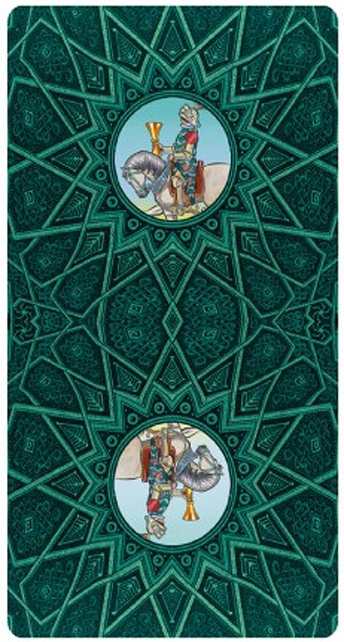 Tarot of the New Vision (Mini) card exploring the deck's contemplative imagery — Eternal Spirit