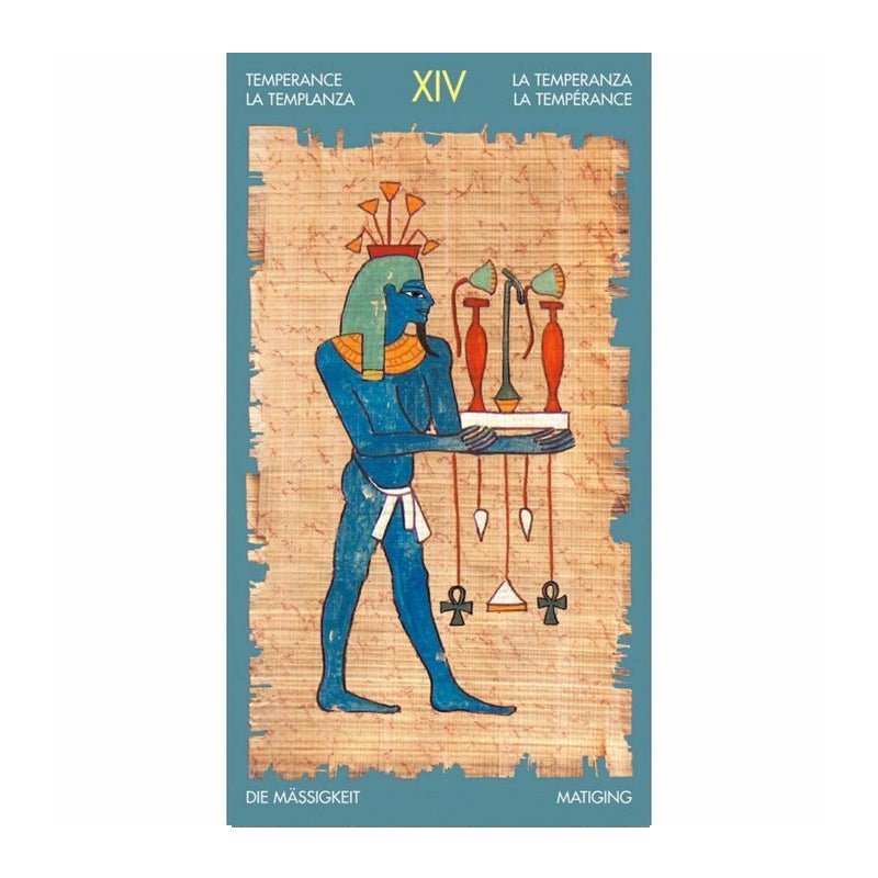 Cleopatra Tarot card displaying the deck's hand-painted illustrations — Eternal Spirit