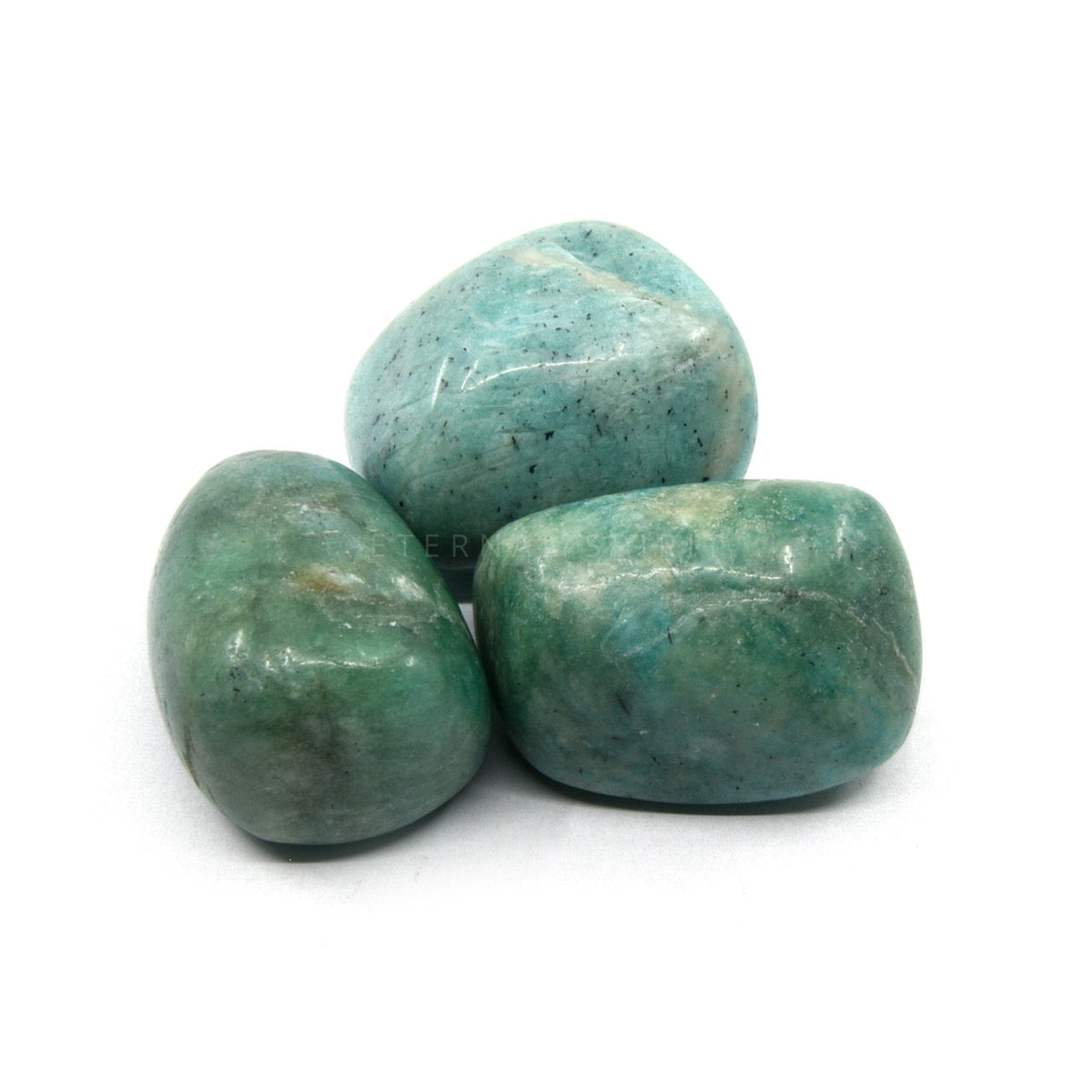 collection of extra-large polished Amazonite tumble stones — Eternal Spirit