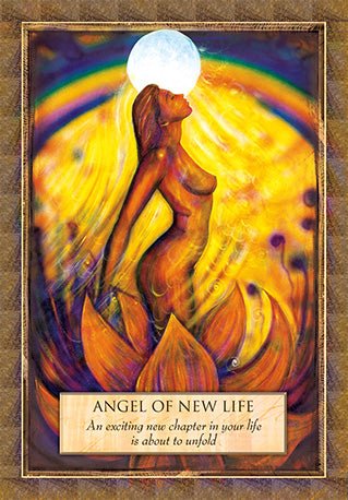 Angels Gods and Goddesses card displaying the deck's hand-painted illustrations — Eternal Spirit