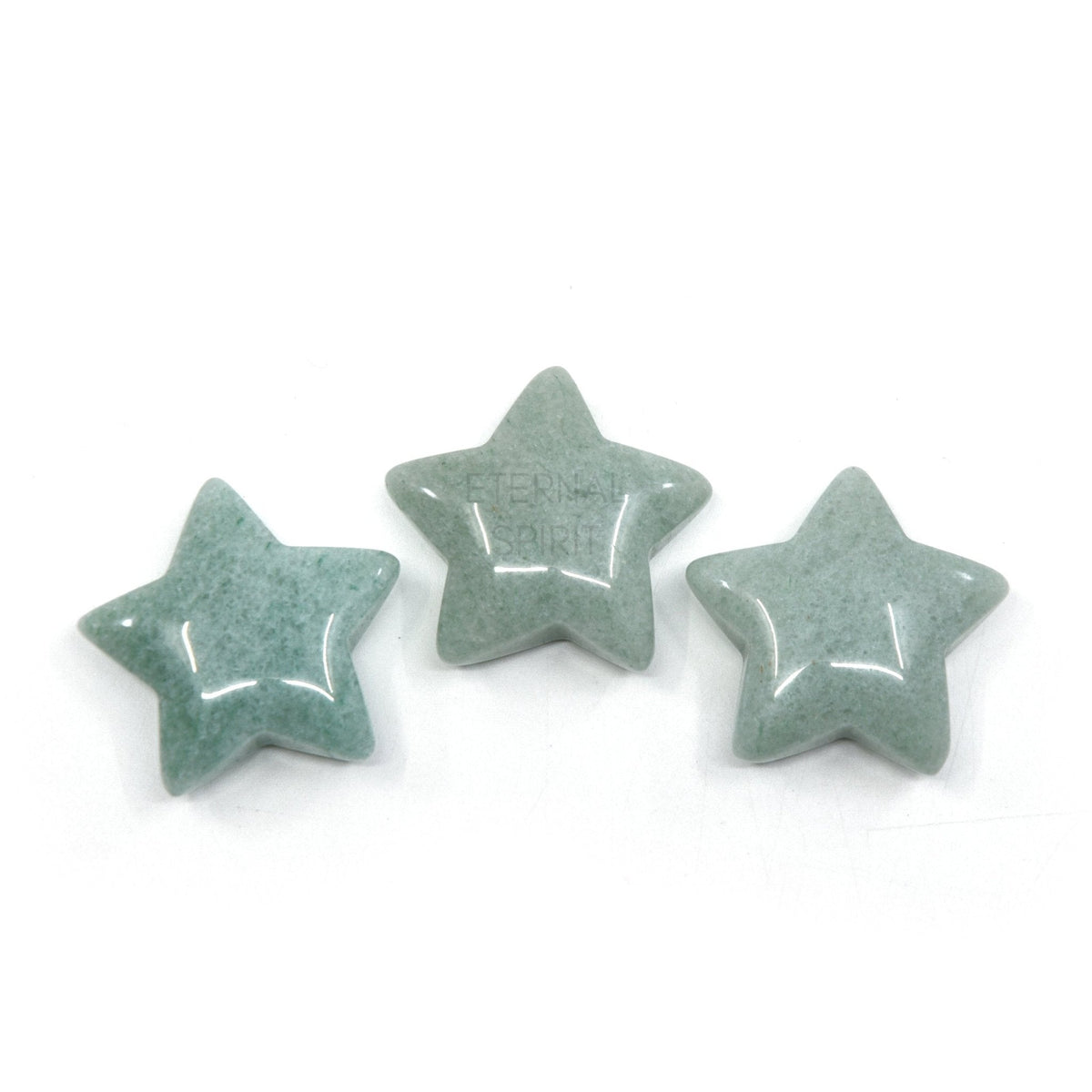 creamy white Howlite hand-polished star carving — Eternal Spirit