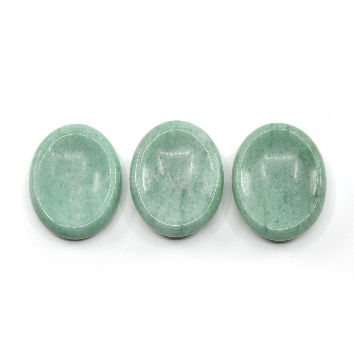 fiery orange Carnelian thumb worry stone — Eternal Spirit