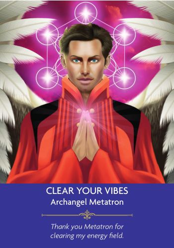 Angel Prayers Oracle card featuring the deck's enchanting card art — Eternal Spirit