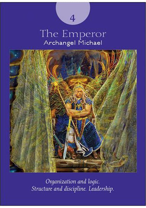 Angel Tarot card displaying the deck's hand-painted illustrations — Eternal Spirit