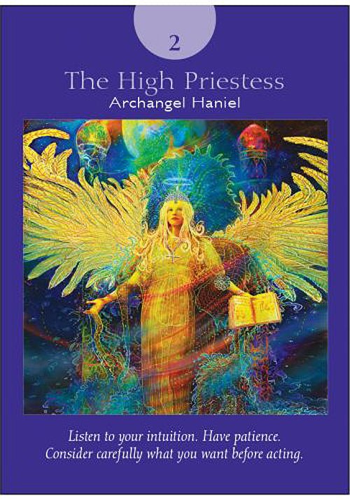 Angel Tarot card highlighting the deck's symbolic art — Eternal Spirit