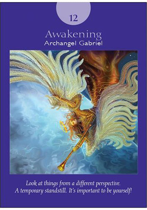Angel Tarot card capturing the deck's intuitive artistry — Eternal Spirit