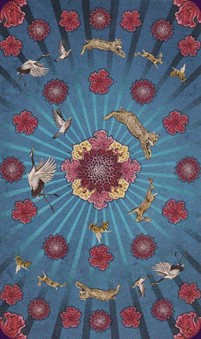 Animal Totem Tarot card celebrating the deck's unique visual language — Eternal Spirit
