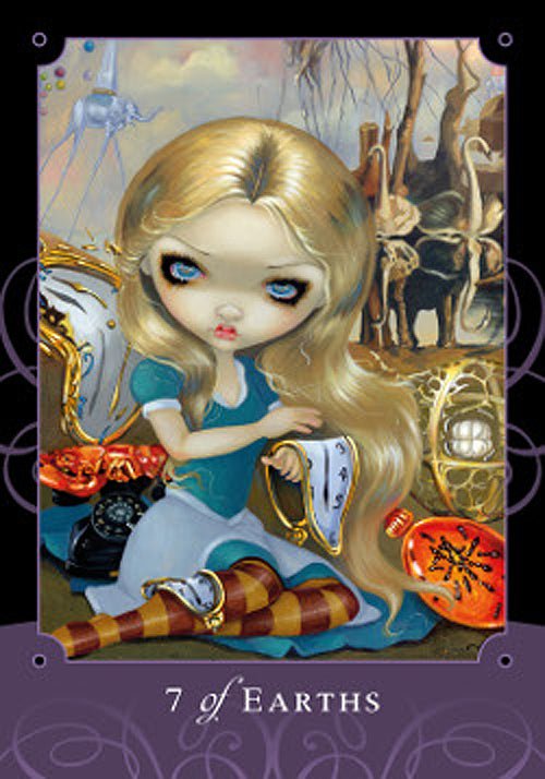 Beautiful Creatures Tarot card reflecting the deck's transcendent artwork — Eternal Spirit