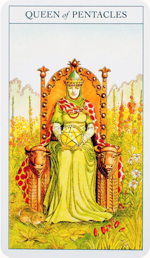Beginner's Guide to Tarot card displaying the deck's hand-painted illustrations — Eternal Spirit