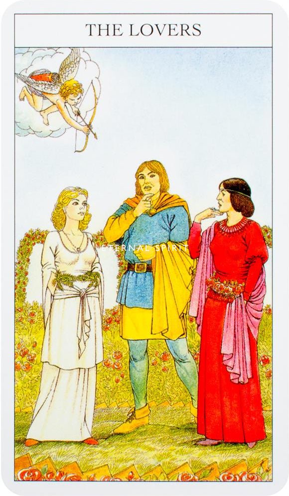Sample card from the Beginner's Guide to Tarot tarot deck — Eternal Spirit