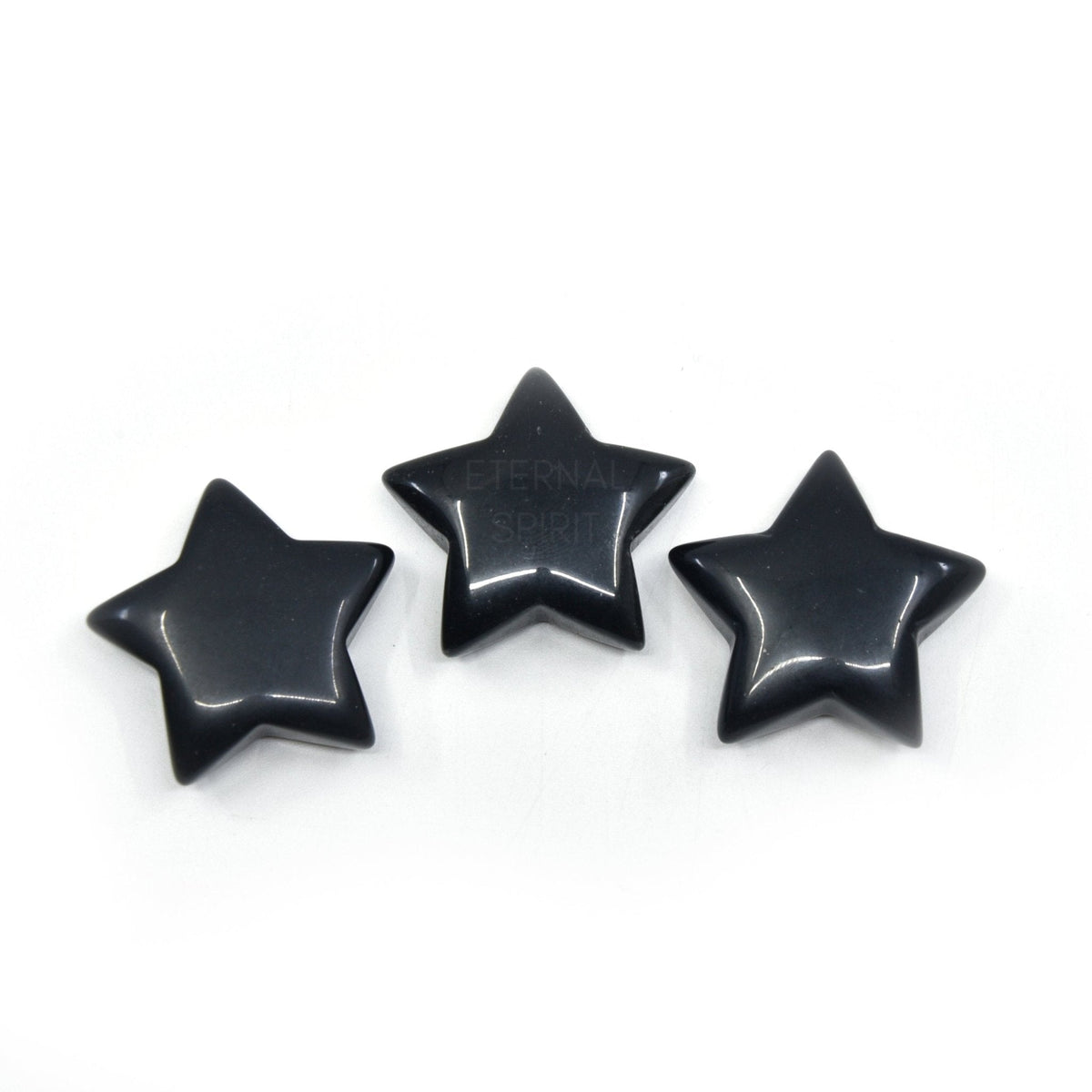 gentle pink Rose Quartz star carving — Eternal Spirit