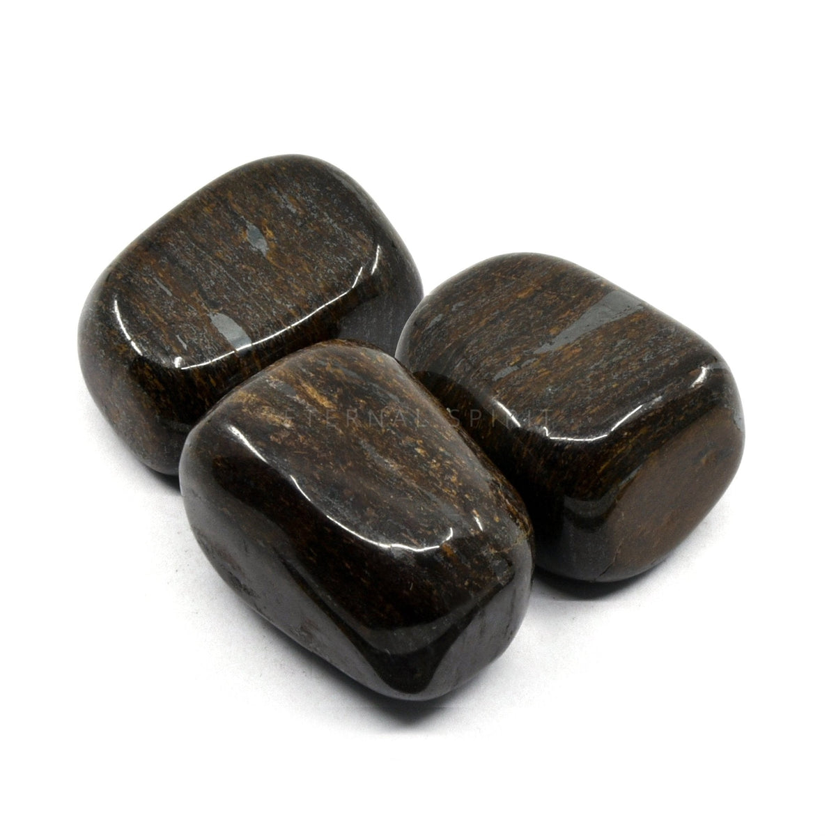 collection of extra-large polished Bronzite tumble stones — Eternal Spirit