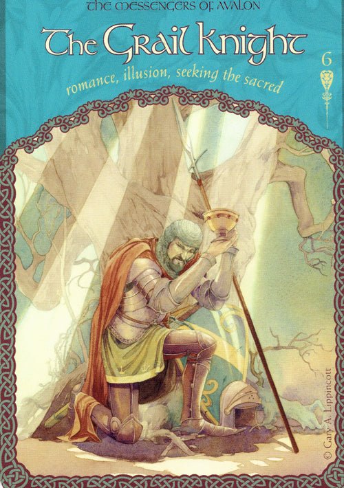 Wisdom of Avalon Oracle card demonstrating the deck's inspired artistry — Eternal Spirit