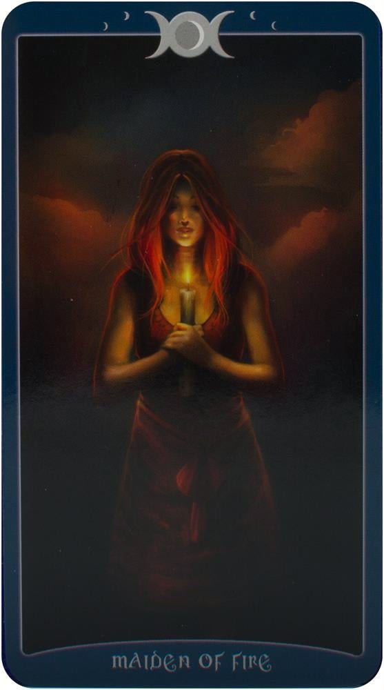 The Book of Shadows Tarot card celebrating the deck's unique visual language — Eternal Spirit