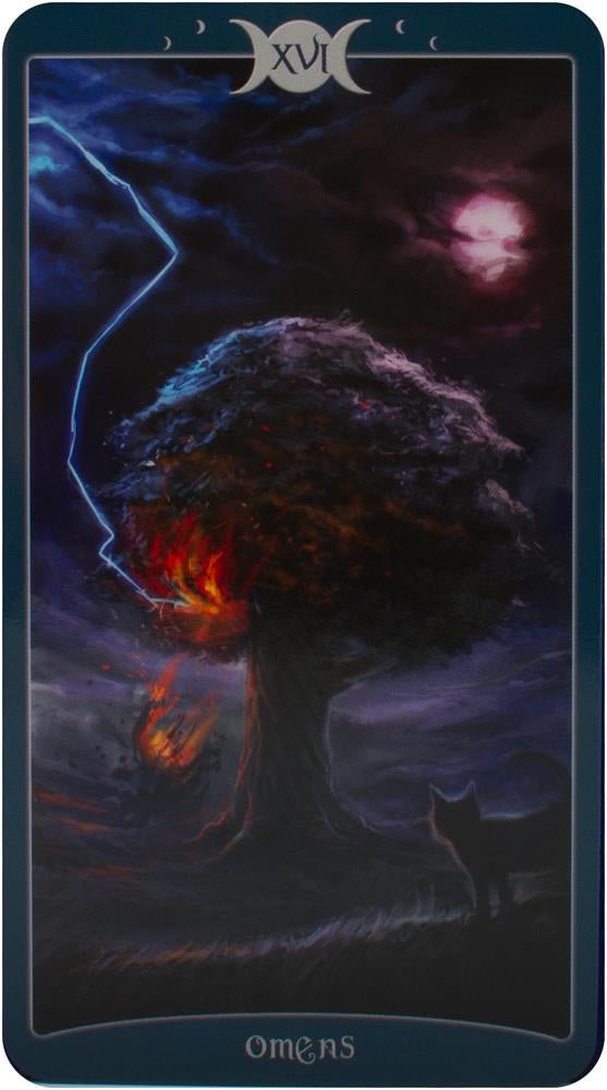 The Book of Shadows Tarot card displaying the deck's hand-painted illustrations — Eternal Spirit
