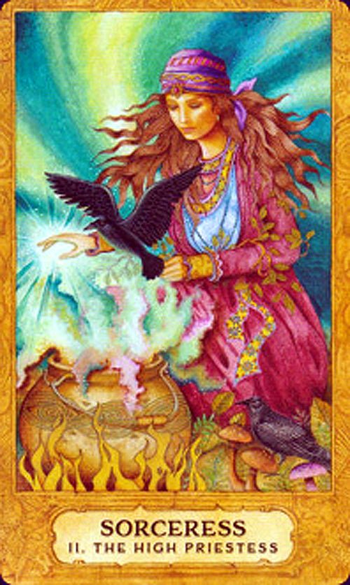 Chrysalis Tarot card exploring the deck's contemplative imagery — Eternal Spirit
