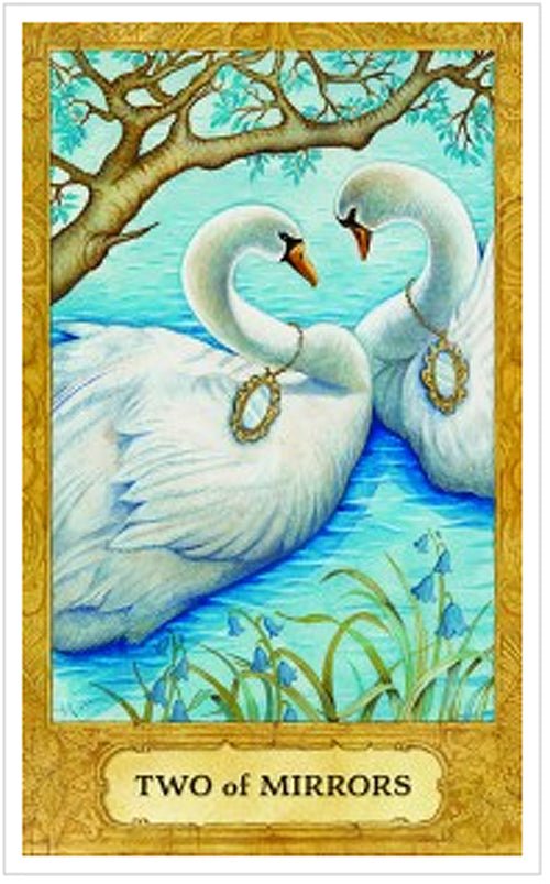 Chrysalis Tarot card revealing the deck's mystical artwork — Eternal Spirit