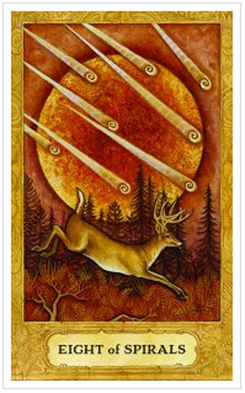 Chrysalis Tarot card highlighting the deck's symbolic art — Eternal Spirit