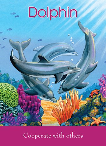 Children's Spirit Animal Cards card offering a glimpse of the deck's sacred imagery — Eternal Spirit