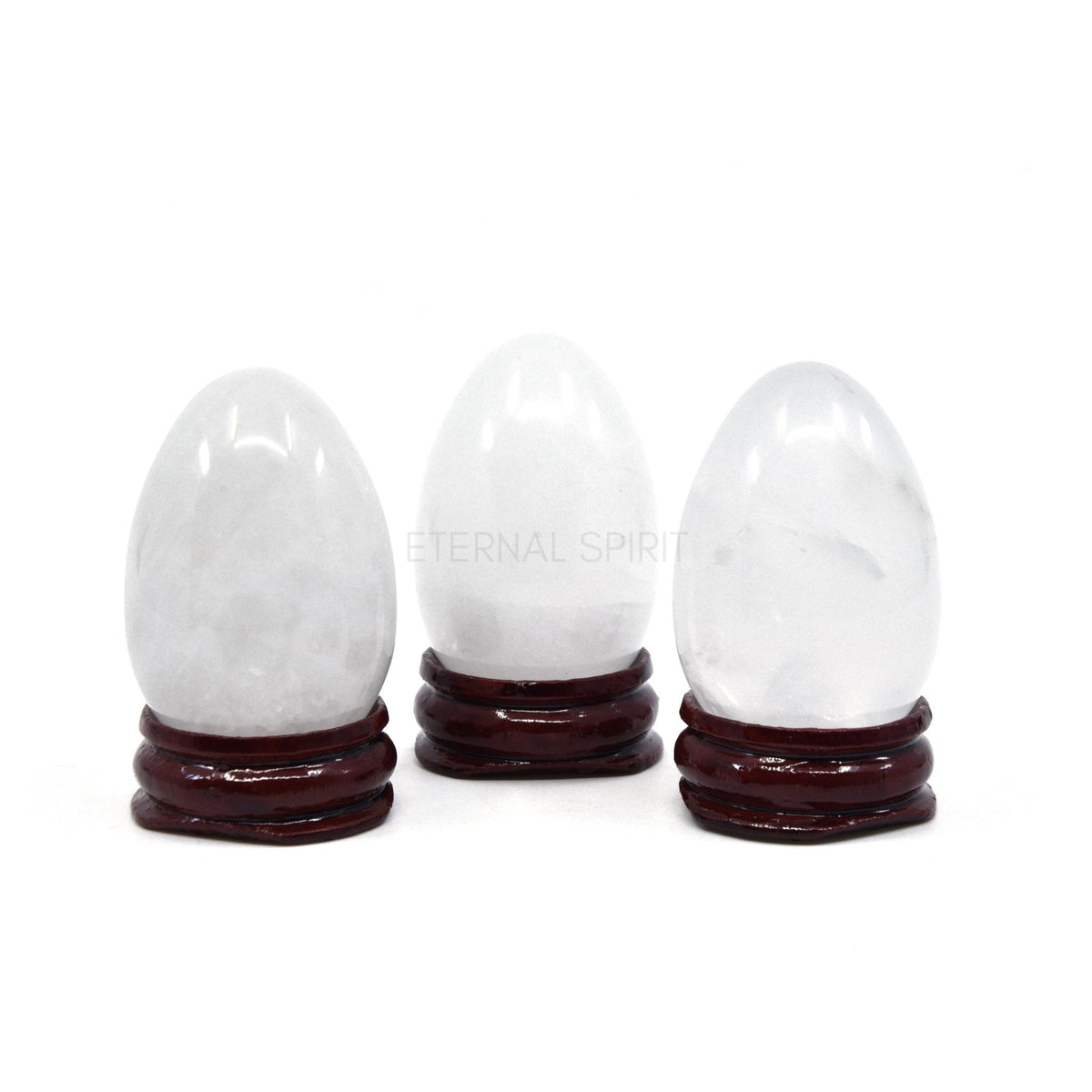 rosy pink Rhodonite 40mm crystal egg — Eternal Spirit
