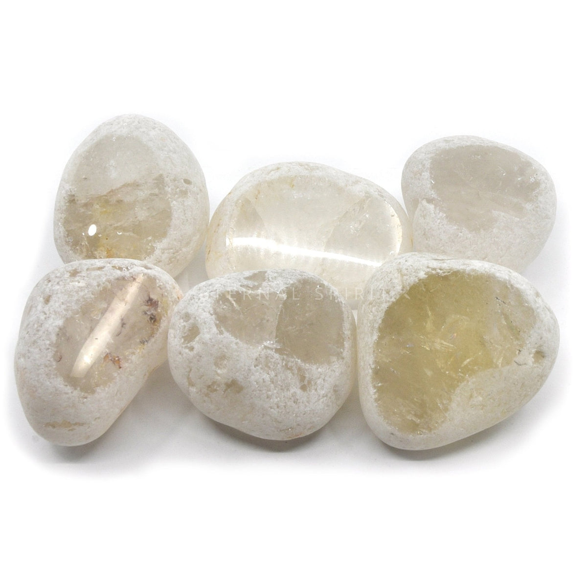 crystalline Clear Quartz seer stone, showcasing natural beauty — Eternal Spirit