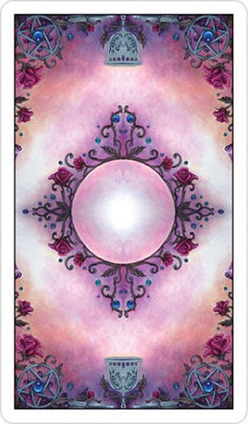 Crystal Visions Tarot card demonstrating the deck's inspired artistry — Eternal Spirit