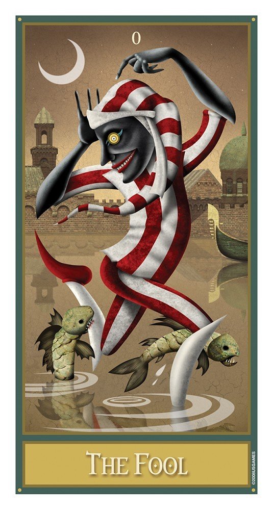 Sample card from the Deviant Moon Tarot (Premier Edition) tarot deck — Eternal Spirit