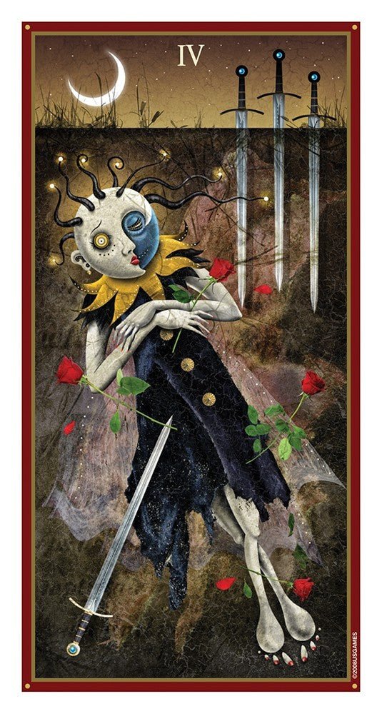 Deviant Moon Tarot (Premier Edition) card offering a glimpse of the deck's sacred imagery — Eternal Spirit