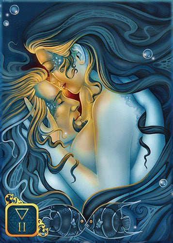Dreams of Gaia Tarot (Pocket Edition) card featuring the deck's enchanting card art — Eternal Spirit