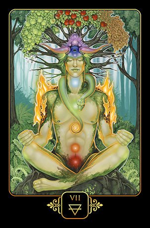 Dreams of Gaia Tarot card unveiling the deck's spiritual symbolism — Eternal Spirit