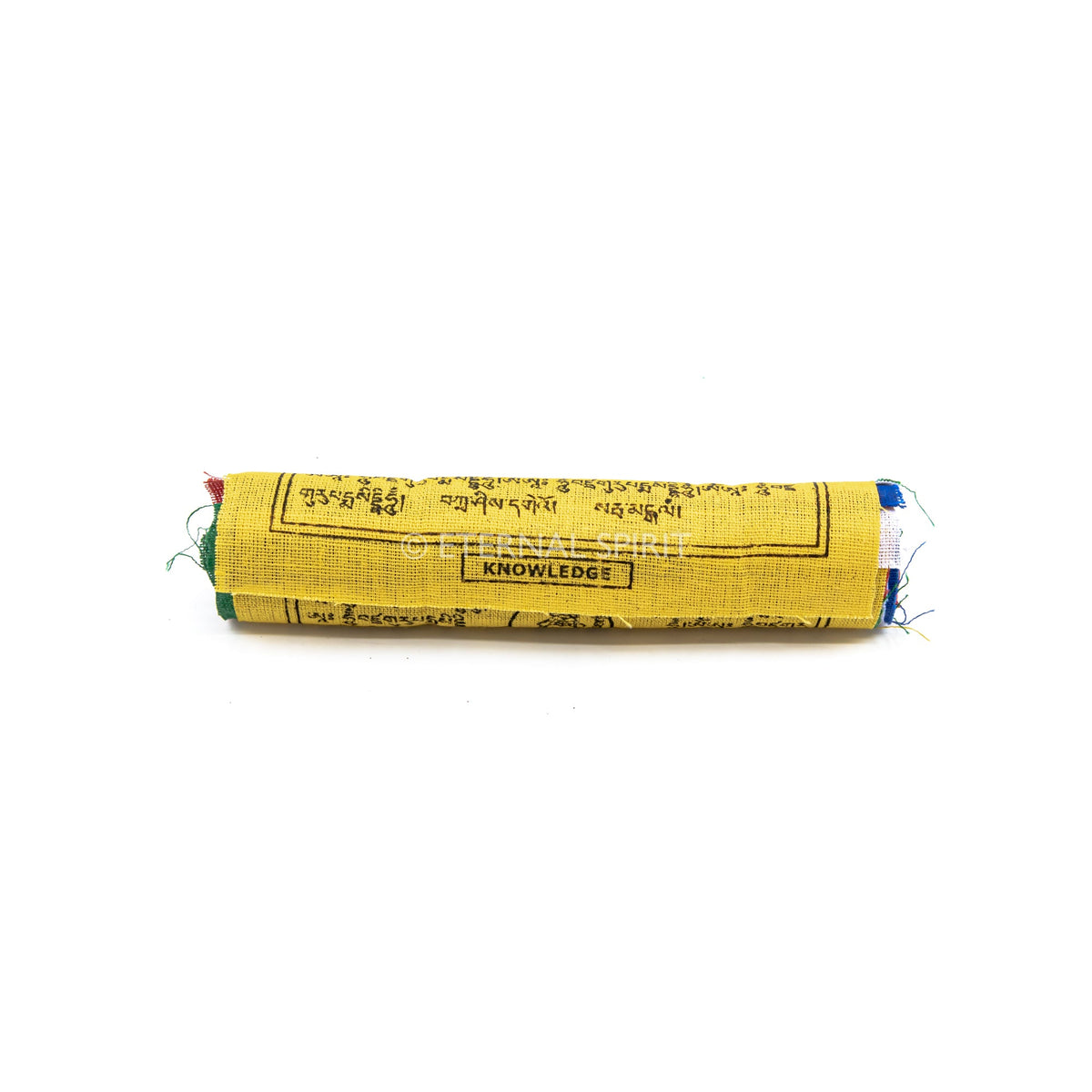 Tibetan prayer flags (small), flowing in gentle breeze — Eternal Spirit