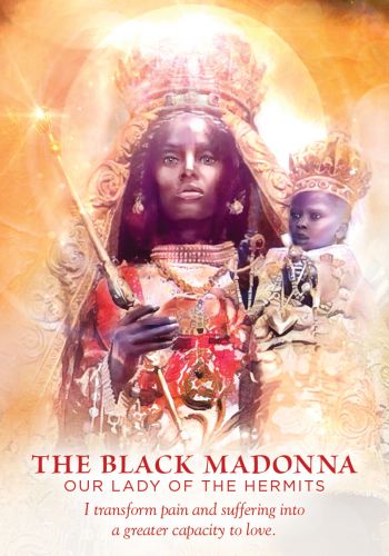 The Divine Feminine Oracle card exhibiting the deck's transformative card art — Eternal Spirit