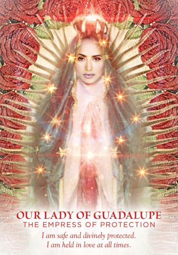 The Divine Feminine Oracle card celebrating the deck's unique visual language — Eternal Spirit